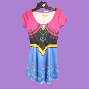 Disney Frozen Princess Anna Skater Dress